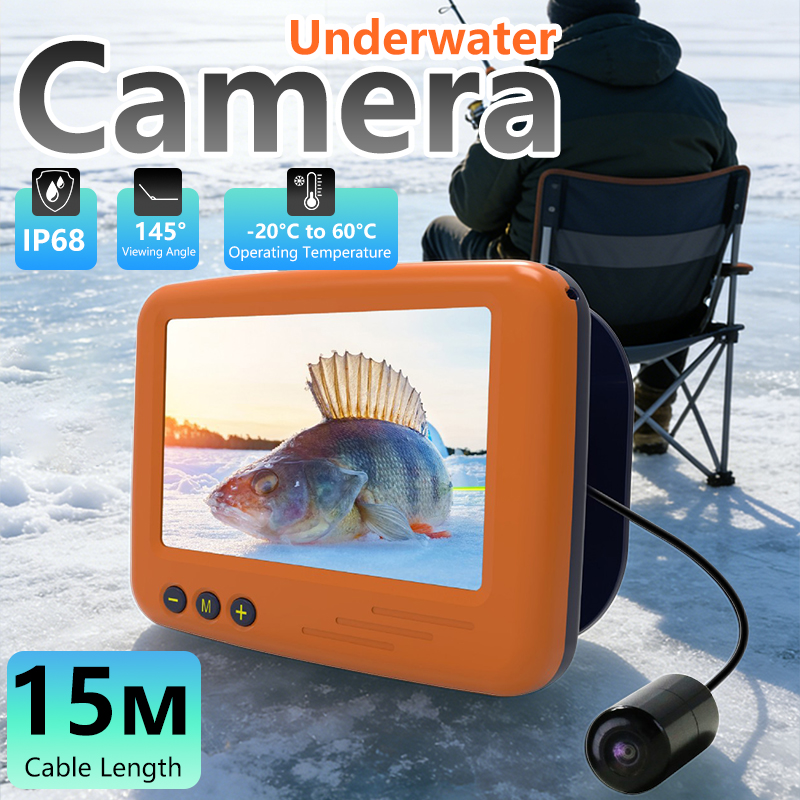 Fishing Camera - Sualtı Balıkçılık Kamerası 4.3 İnç LCD