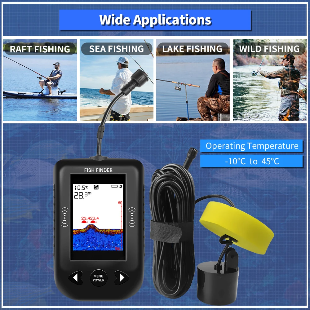 Erchang XF03 Balık Bulucular 4 - Fish Finder Cable incelemesi ve fiyatı
