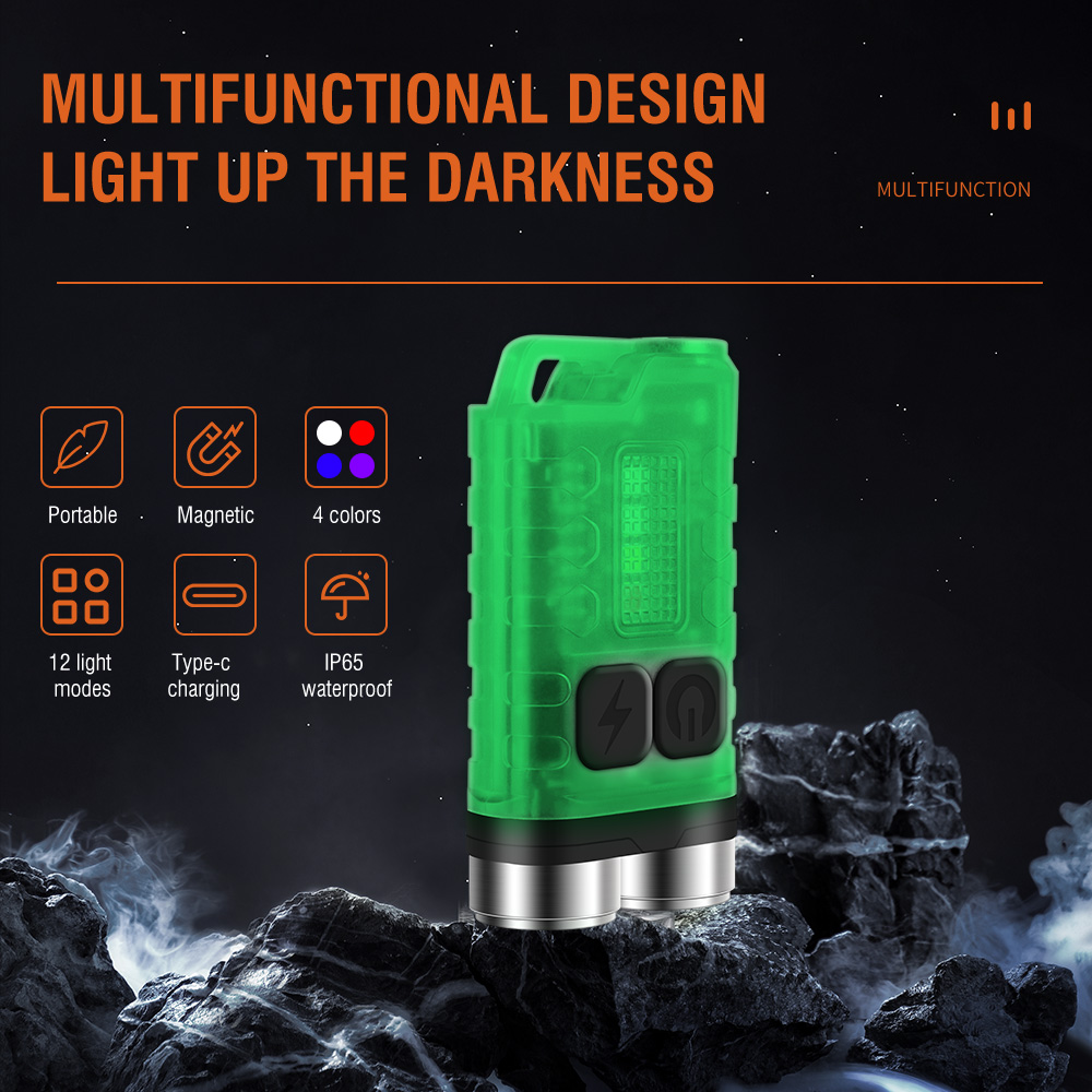 V3 EDC El Feneri Mini Anahtarl - Fishing Light incelemesi ve fiyatı